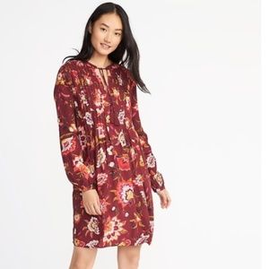 Old Navy floral twill dress